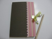 Petit Carnet marron 15x10